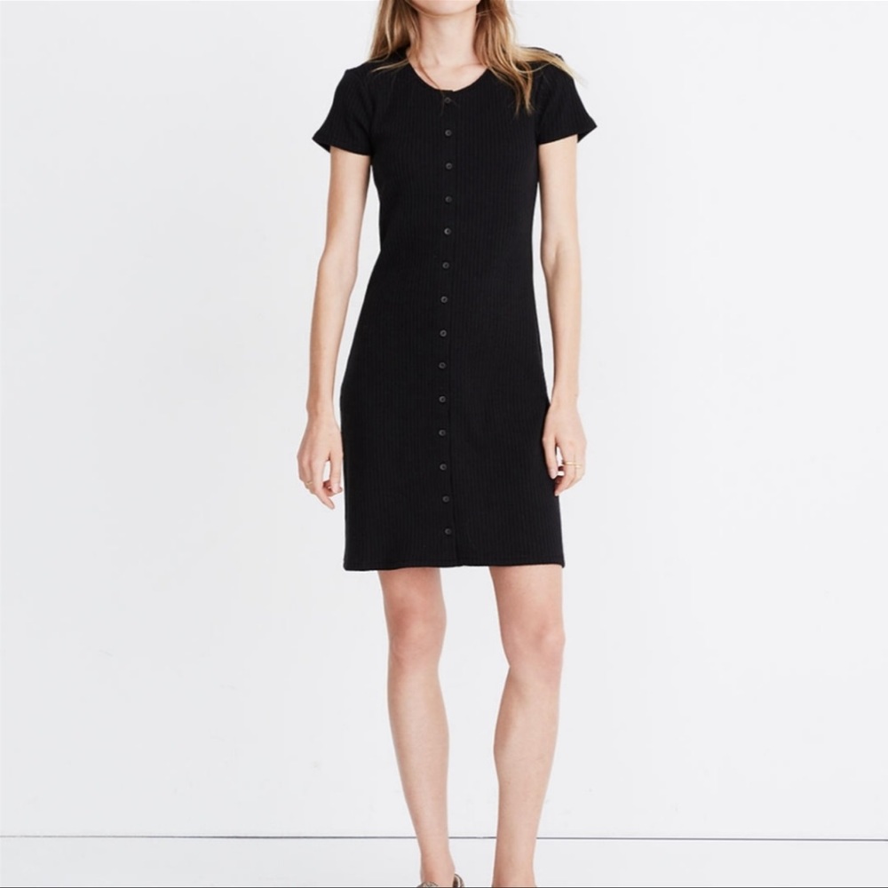 Madewell Ribbed mid length dress